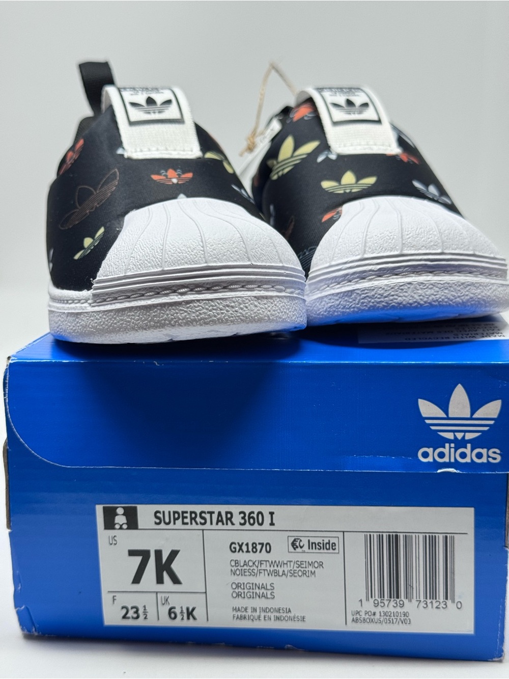 NEW Adidas Superstar 360 I Toddler Size 7K NEW IN BOX #GX1870 With Tags Unisex